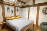 Cuckoo's Nest Tree House double bedroom at Florence Springs Glamping Village - luxury glamping near Tenby, Pembrokeshire, South West Wales